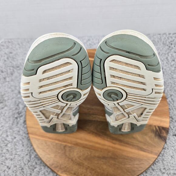 New Balance Womens 6.5B 550 White Juniper Leather Casual Lifestyle Daily Sneaker - Picture 10 of 15